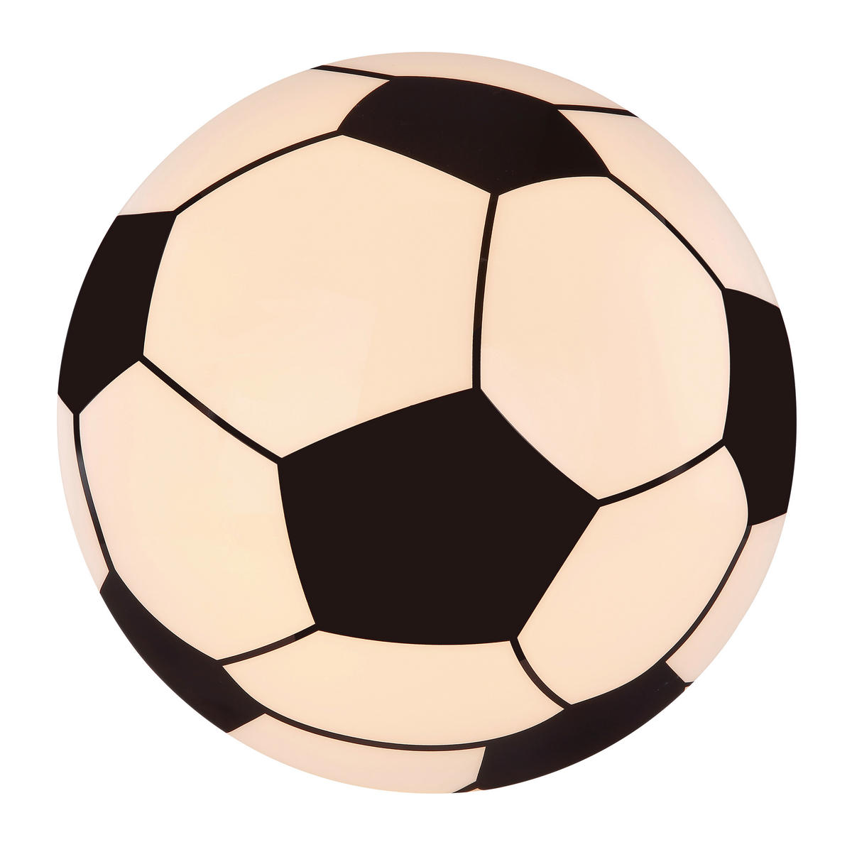 LED-DECKENLEUCHTE 36/10 cm   - Schwarz/Weiß, KONVENTIONELL, Kunststoff/Metall (36/10cm) - Globo