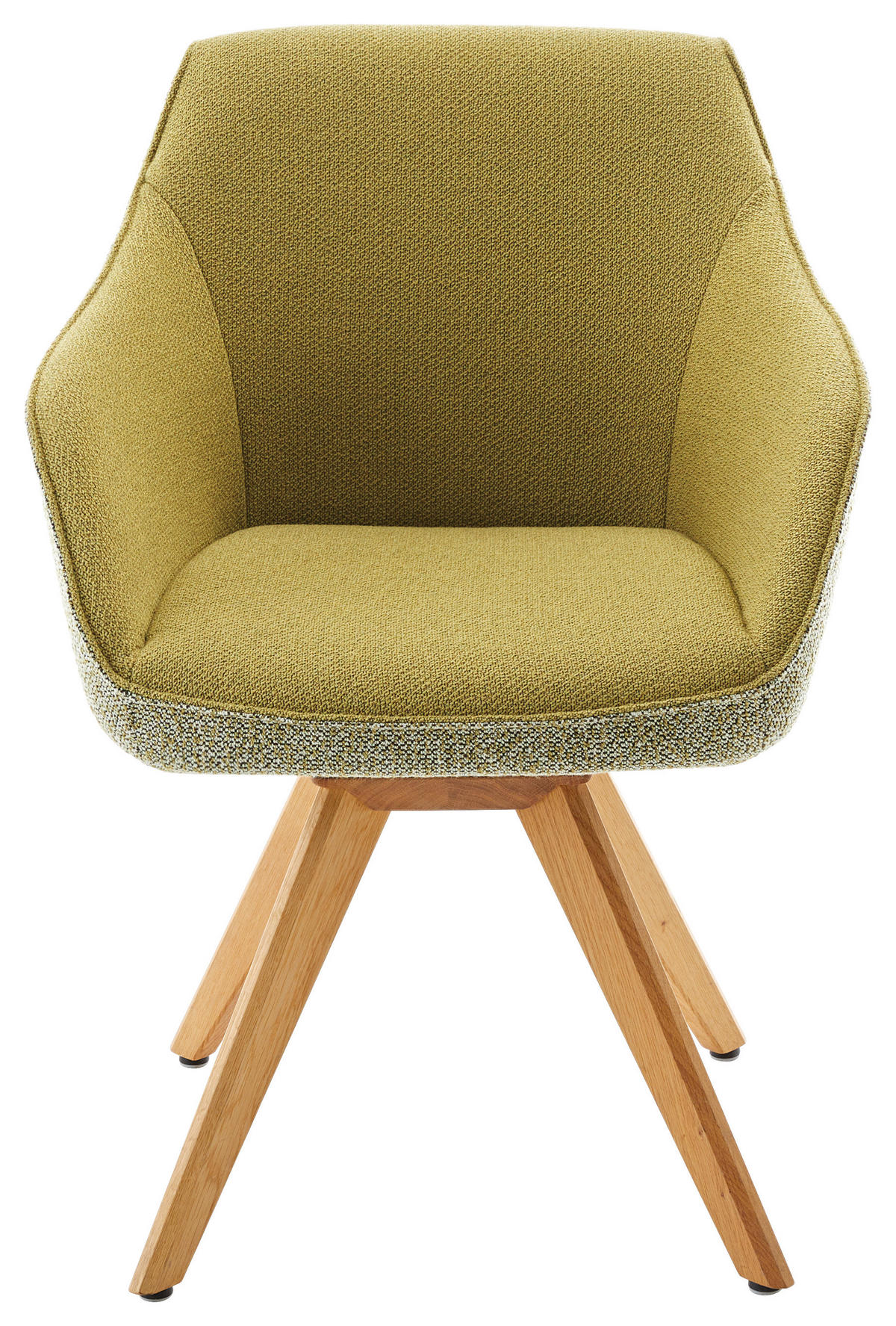 ARMLEHNSTUHL  in Flachgewebe  - Wildeiche/Eichefarben, Design, Holz/Textil (60/84/68cm) - Koinor