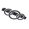 LED-DECKENLEUCHTE Circle 76,5/36/8 cm   - Schwarz/Weiß, Design, Metall (76,5/36/8cm) - Fischer & Honsel