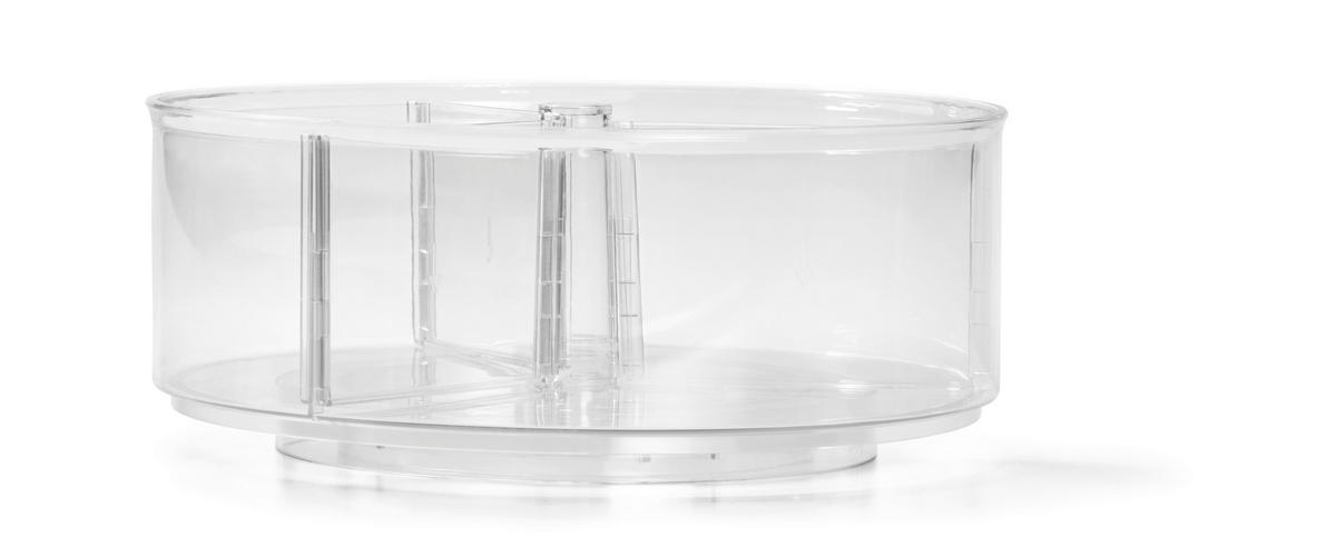 OKRETNI PLADANJ       29/11,5 cm       - prozirno, Basics, plastika (29/11,5cm) - Homeware Profession.