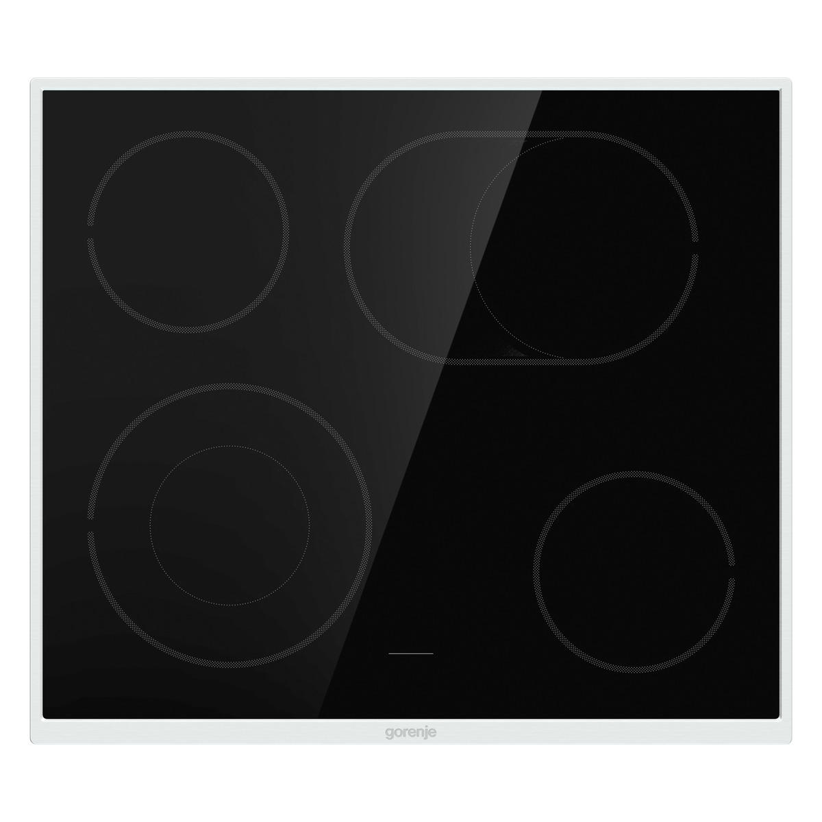 HERDSET  - Schwarz Hochglanz, Basics (59,5/59,5/56,4cm) - Gorenje