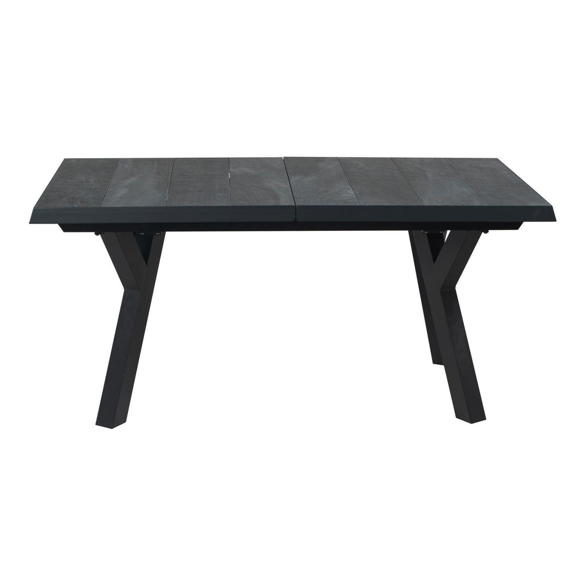 GARTENTISCH Metall, Keramik rechteckig  - Anthrazit, KONVENTIONELL, Keramik/Metall (163/203/93/77cm) - Ambia Garden