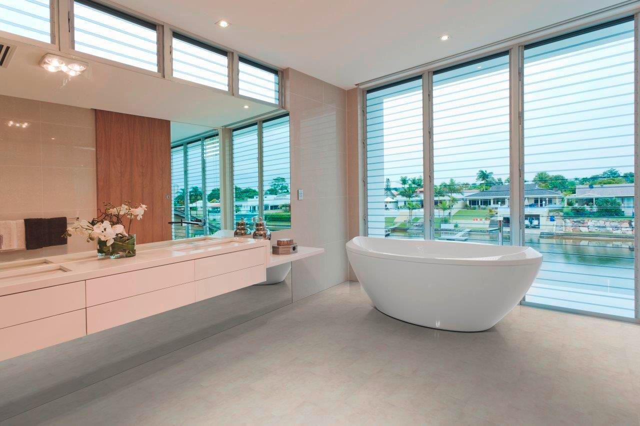 DESIGNBODEN Stone  per  m² - Creme, Basics, Kunststoff (60.5/30.48/0.5cm)