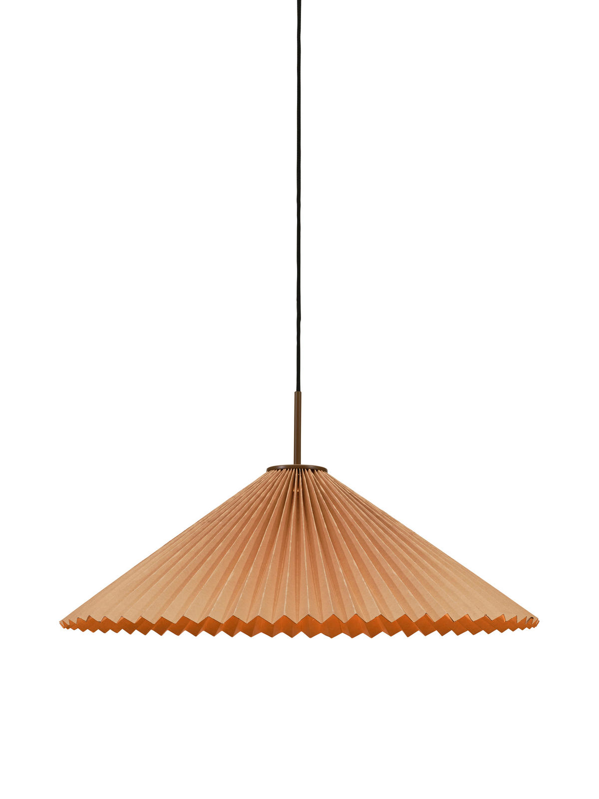 PENDELLEUCHTE PR Home Dora 60/20 cm   - Braun, Basics, Papier (60/20cm)