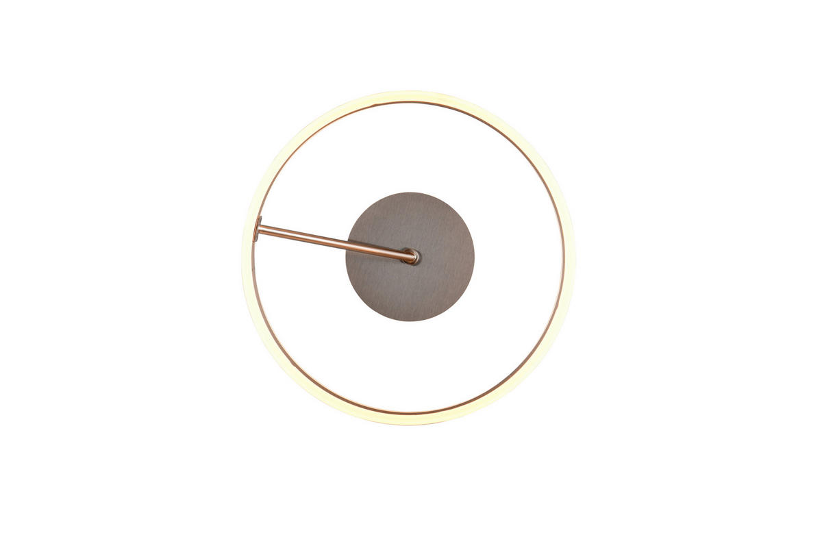 LED-TAKLAMPA DIOS 40/24 cm  - vit/nickelfärgad, Design, metall/plast (40/24cm) - Trio Leuchten