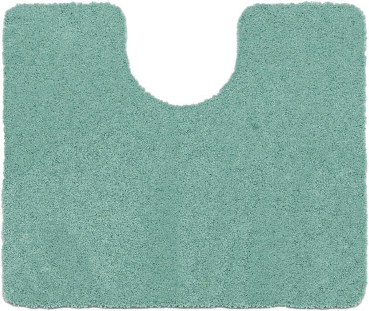 WC-VORLEGER Mintgrün 50/60 cm  - Mintgrün, Basics, Kunststoff/Textil (50/60cm) - Grund
