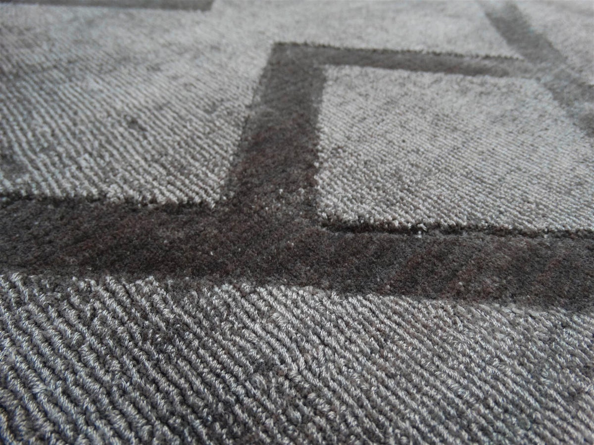 FLACHWEBETEPPICH 200/290 cm Anthrazit, Grau  - Anthrazit/Grau, Basics, Textil (200/290cm) - Novel