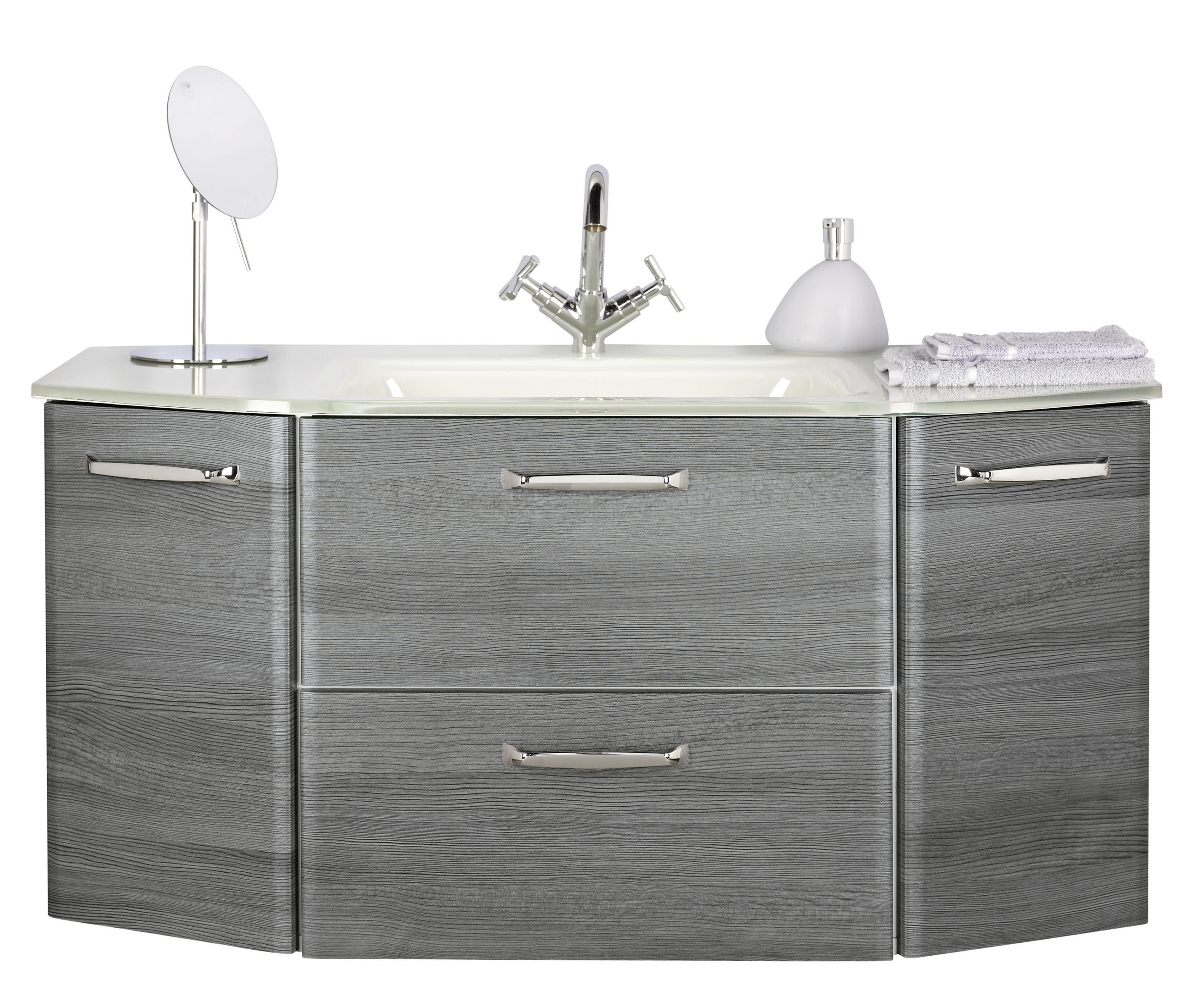 UMIVALNIK - bela, Design, steklo (112/48/1,5cm) - Xora