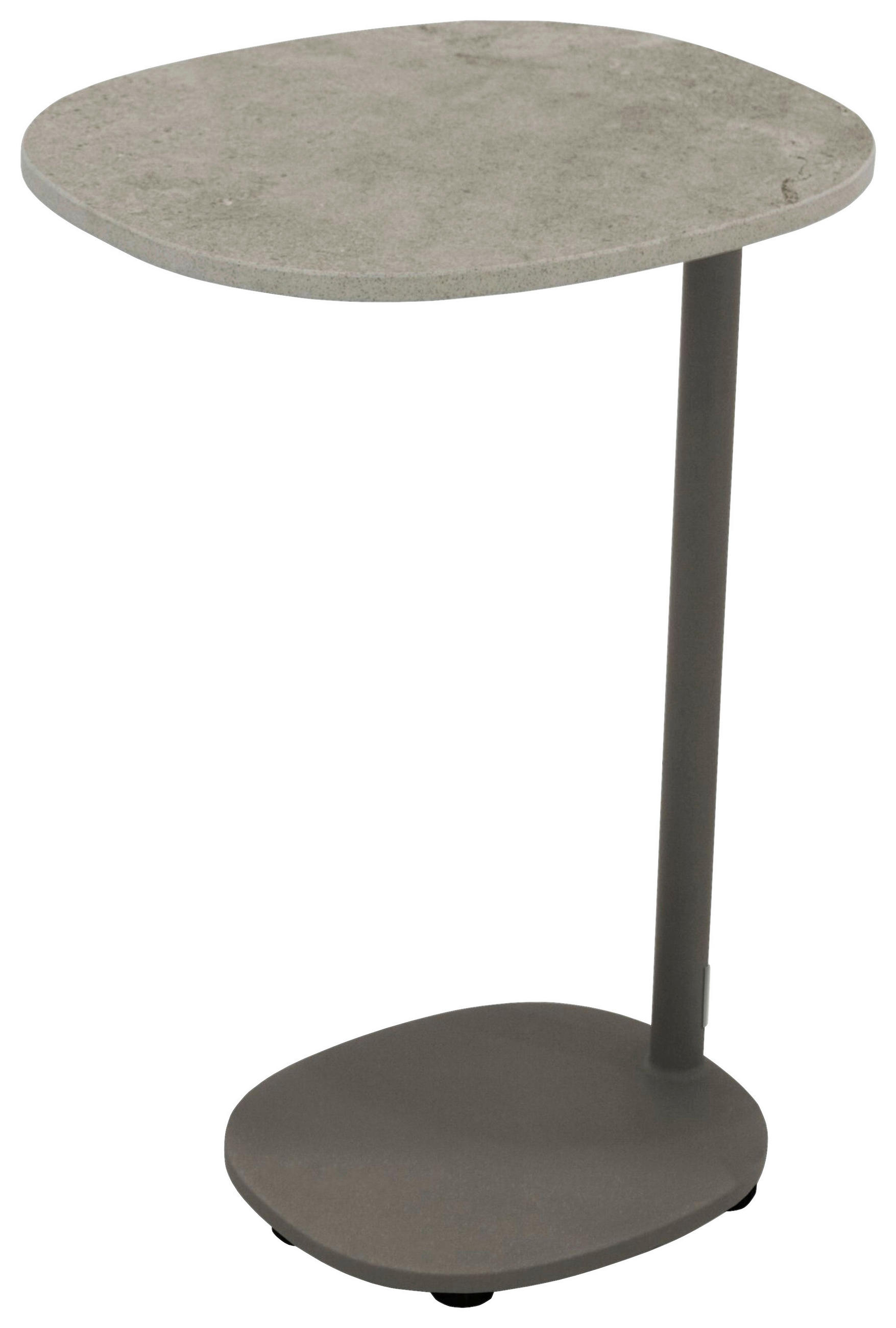 GARTENBEISTELLTISCH 34/29/50 cm Metall, Keramik  - Taupe/Graubraun, Basics, Keramik/Metall (34/29/50cm) - Joop!