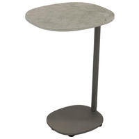 GARTENBEISTELLTISCH 34/29/50 cm Metall, Keramik  - Taupe/Graubraun, Basics, Keramik/Metall (34/29/50cm) - Joop!