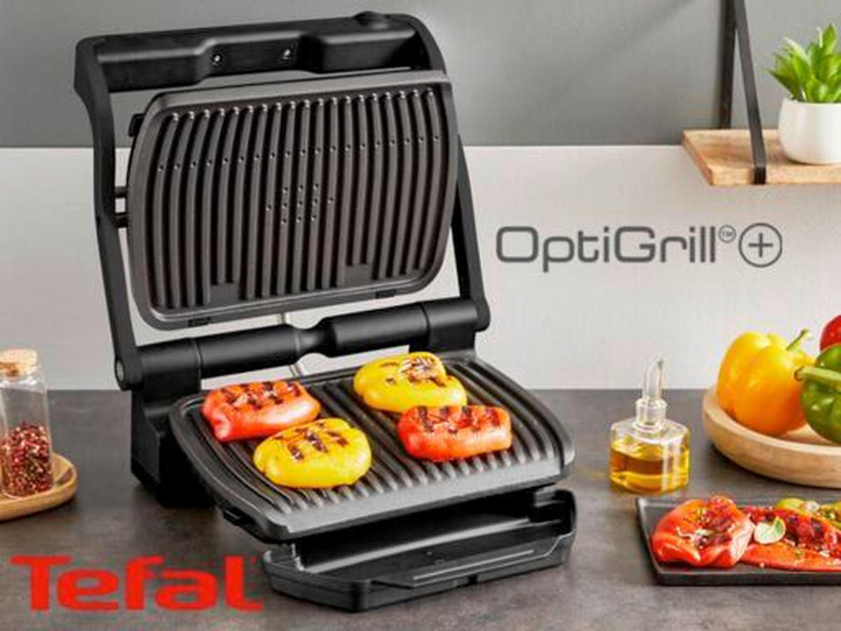 KONTAKTNI ŽAR   - črna/visoki sijaj, Basics, kovina (36.5/36.5/17.5cm) - Tefal