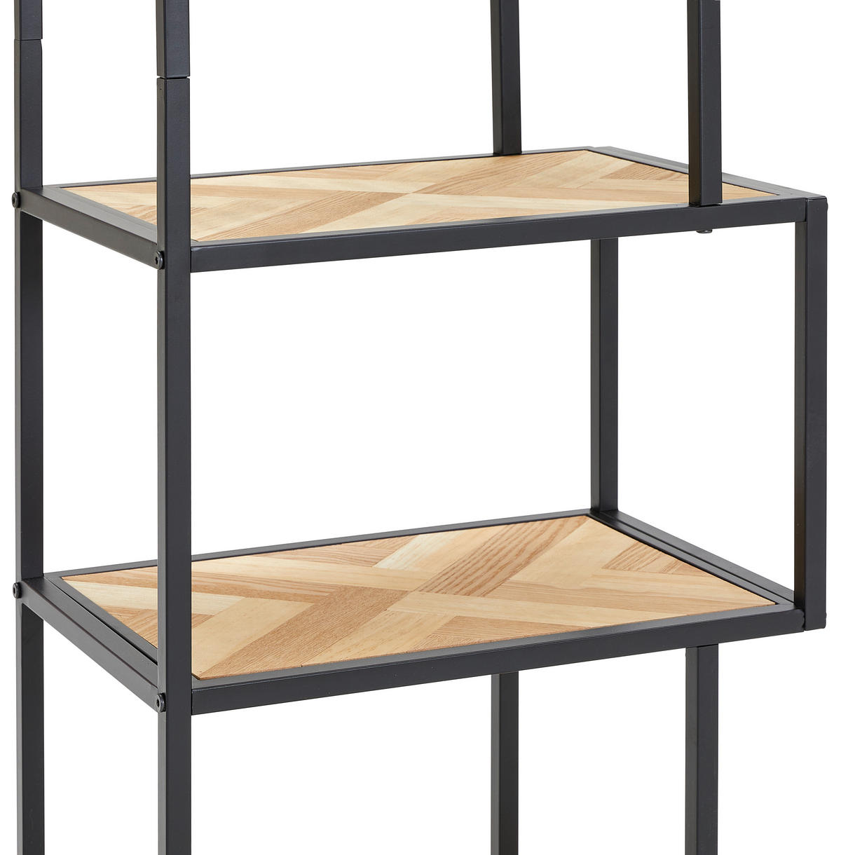 ETAJERĂ  70/171/30 cm culoare natur, negru  - culoare natur/negru, Design, lemn/metal (70/171/30cm) - MID.YOU
