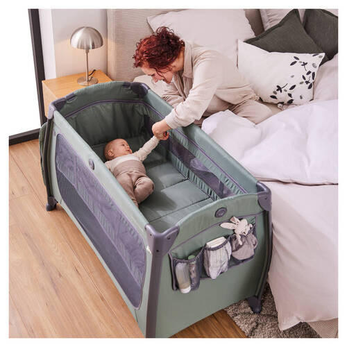 REISEBETT Play N Relax Center Blau  - Blau, Basics, Kunststoff/Textil (79/78/129cm) - Hauck