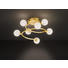 LED-DECKENLEUCHTE - Goldfarben/Weiß, Design, Glas/Metall (60/27cm) LED-DECKENLEUCHTE - Goldfarben/Weiß, Design, Glas/Metall (60/27cm)