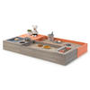 SANDKASTEN 150/90/20 cm  - Orange/Grau, Basics, Holz (150/90/20cm) - MUDDY BUDDY