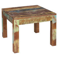 COUCHTISCH Mangoholz massiv 60/60/47 cm quadratisch Braun  - Braun, Design, Holz (60/60/47cm) - MID.YOU