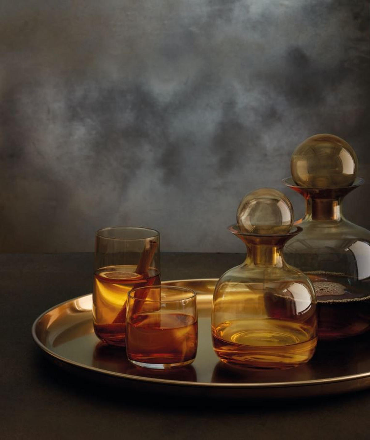 GLAS 200 ml  - Bernsteinfarben, Konventionell, Glas (8/8cm) - ASA