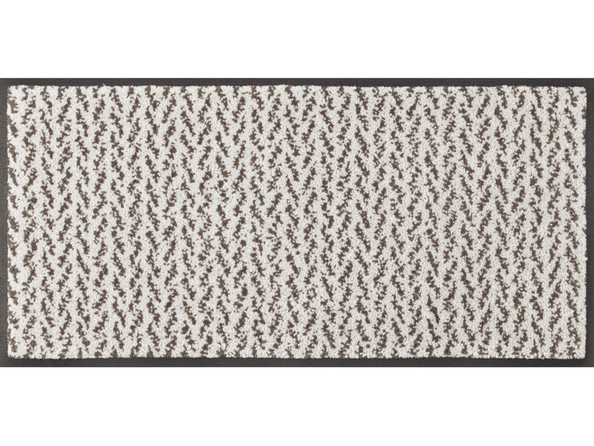 LÄUFER 35/75 cm  - Beige, Basics, Kunststoff/Textil (35/75cm) - wash+dry