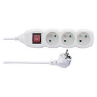 PREDLŽOVACÍ KÁBEL  300 cm - biela, Basics, plast (300cm)