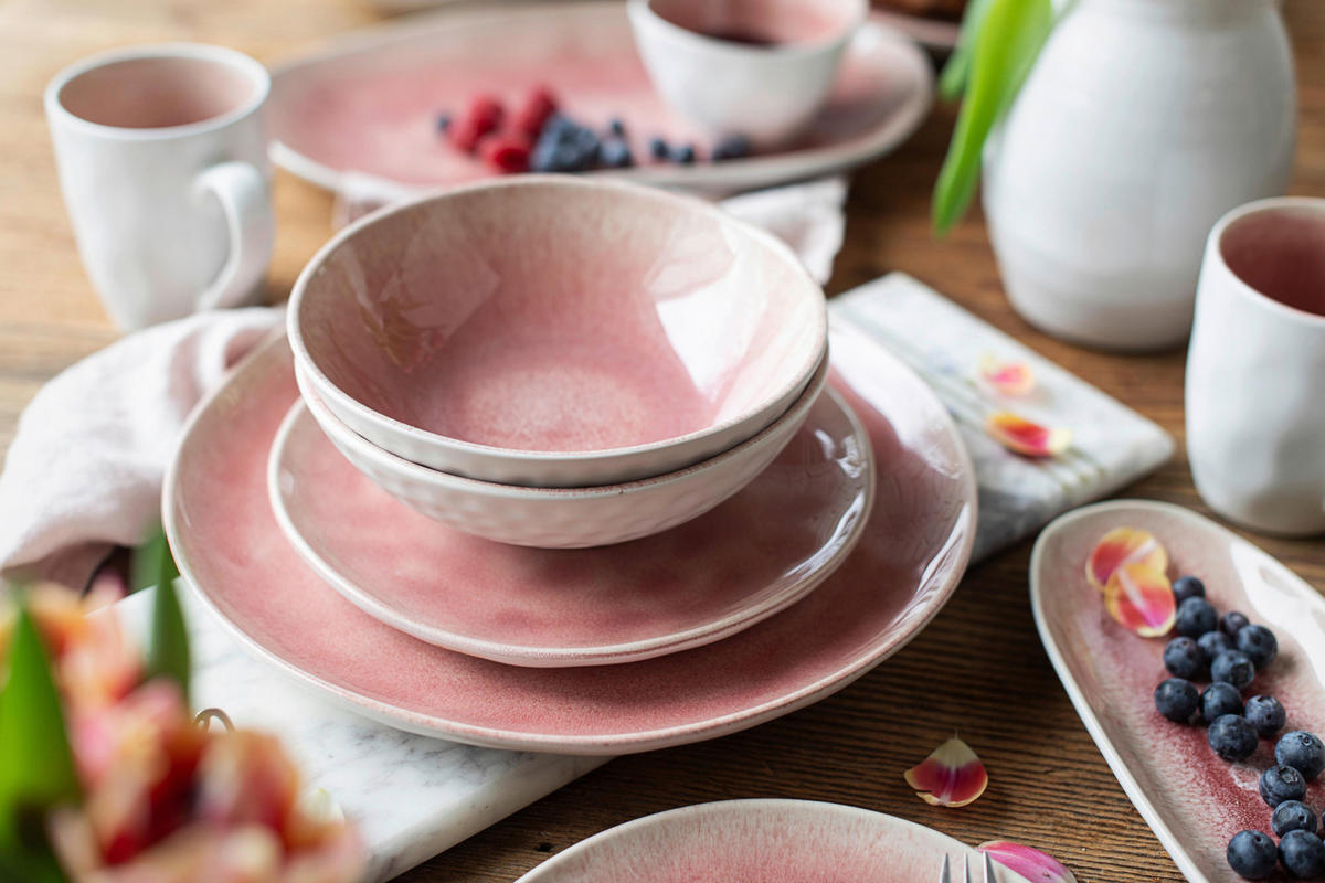 SCHÜSSELSET Frozen 9-teilig  - Beere, Trend, Keramik - Mäser