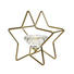 TEELICHTHALTER - Goldfarben, Metall (13/12,5/6,5cm) TEELICHTHALTER - Goldfarben, Metall (13/12,5/6,5cm)