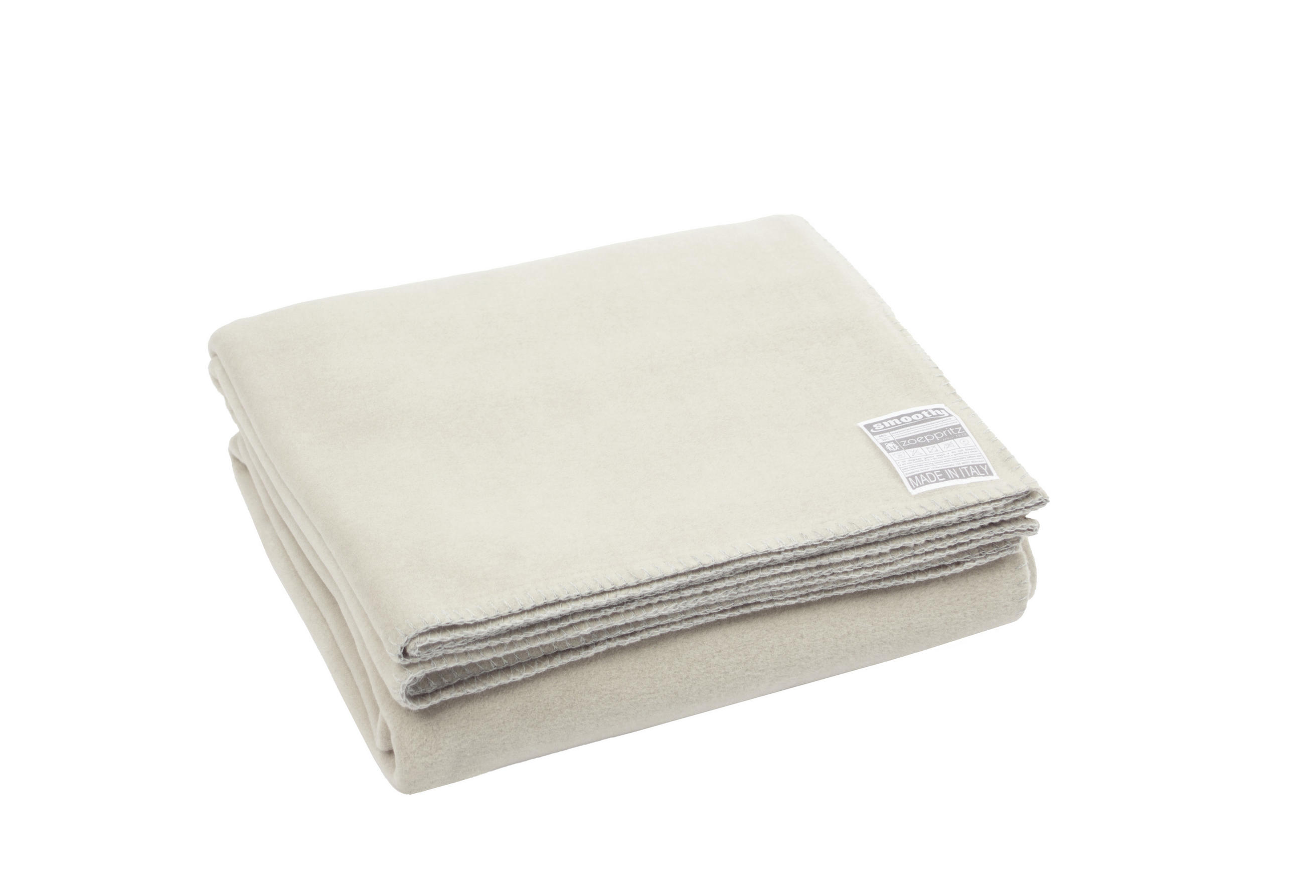 FLEECEDECKE Smoothy 140/190 cm  - Greige, Basics, Textil (140/190cm) - Zoeppritz
