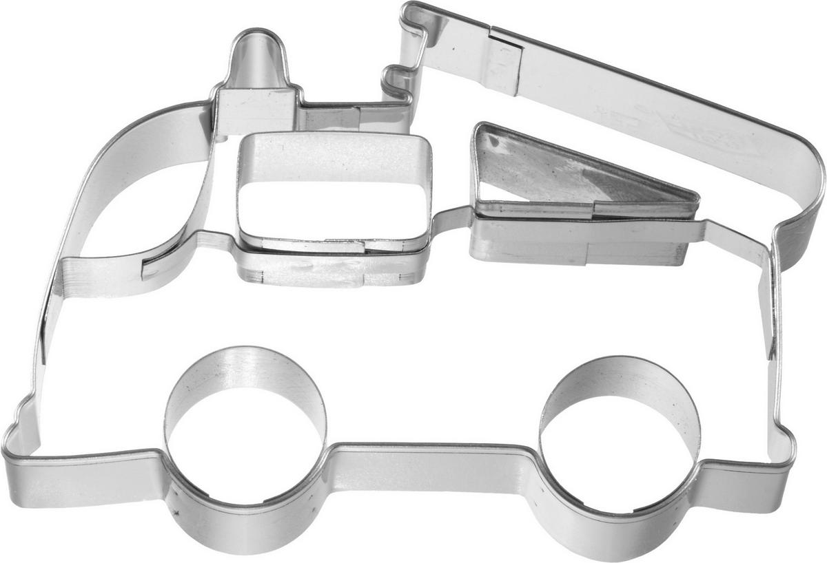 KEKSAUSSTECHFORM - Edelstahlfarben, Basics, Metall (9/6,1/2,5cm) - Birkmann
