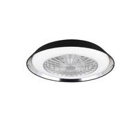 STROPNÍ VENTILÁTOR, 55/16,5 cm  - černá/titanová, Basics, kov/plast (55/16,5cm)