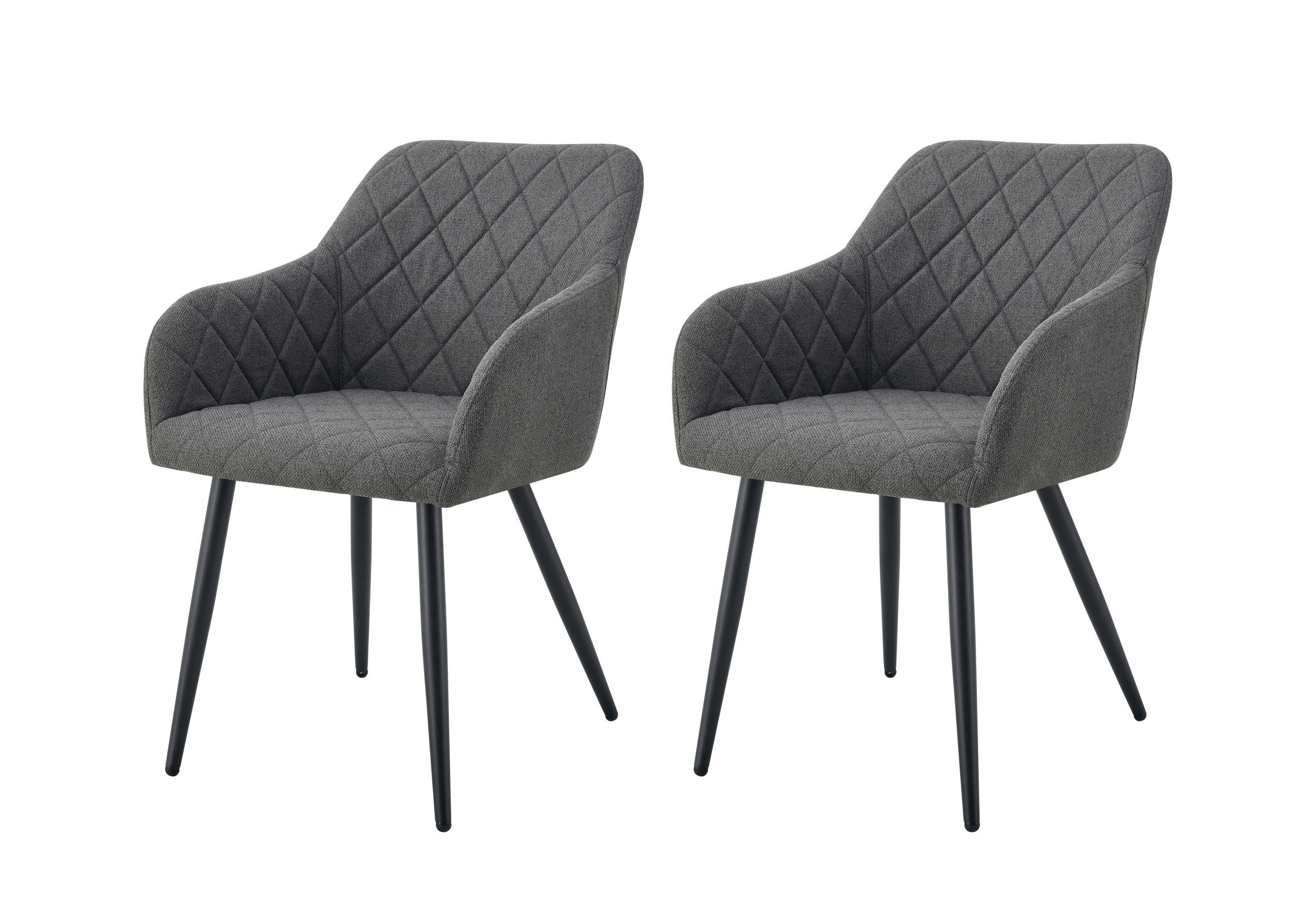 Set De Scaune din textil, antracit