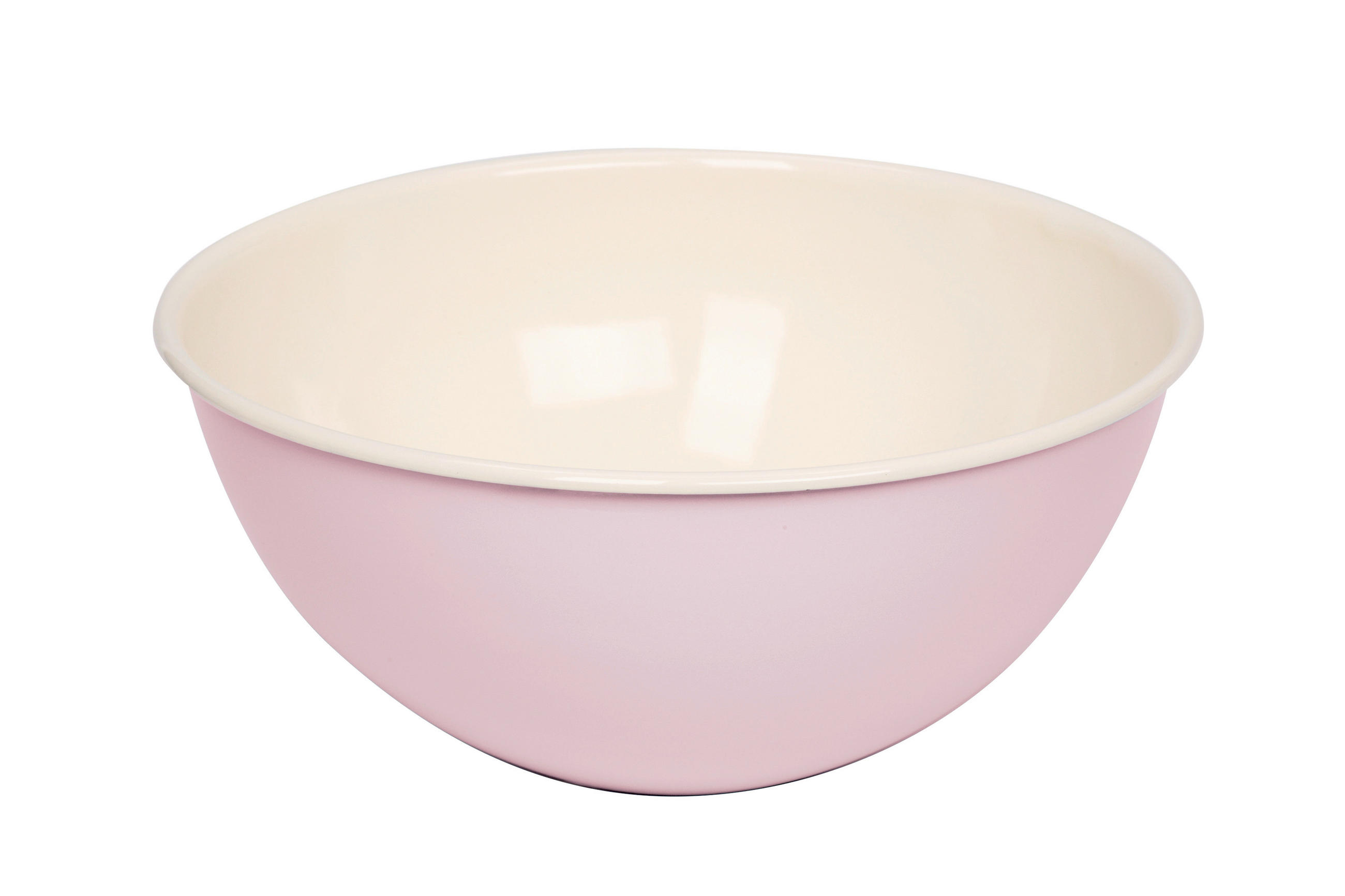 SALATSCHÜSSEL   - Rosa, Basics, Metall (27,5/27,5/12,2cm) - Riess