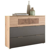 SIDEBOARD 120/90/38 cm  in  - Silberfarben/Alufarben, Design, Holzwerkstoff/Kunststoff (120/90/38cm) - Carryhome