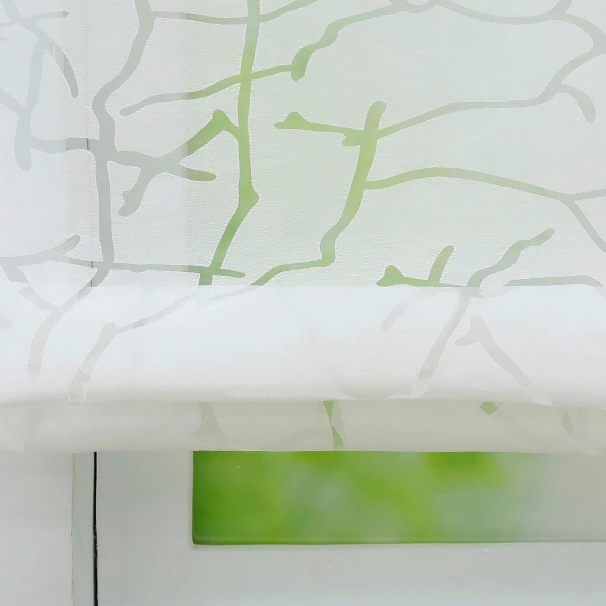 FALTROLLO  transparent  60/140 cm    - Weiß, Basics, Textil (60/140cm) - Joyswahl