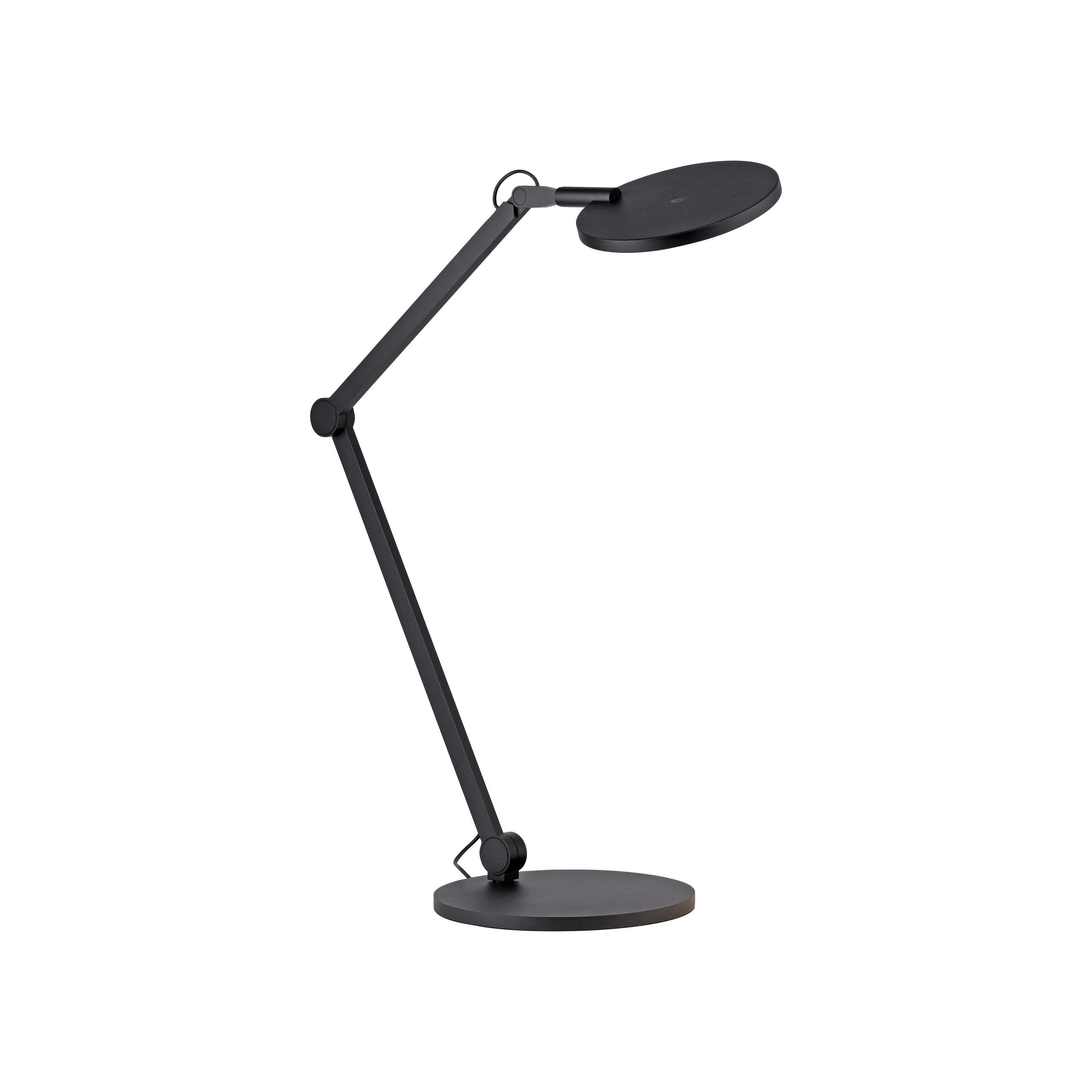 LED-TISCHLEUCHTE 90/23/85 cm  - Schwarz, Design, Kunststoff/Metall (90/23/85cm) - Neuhaus PURE