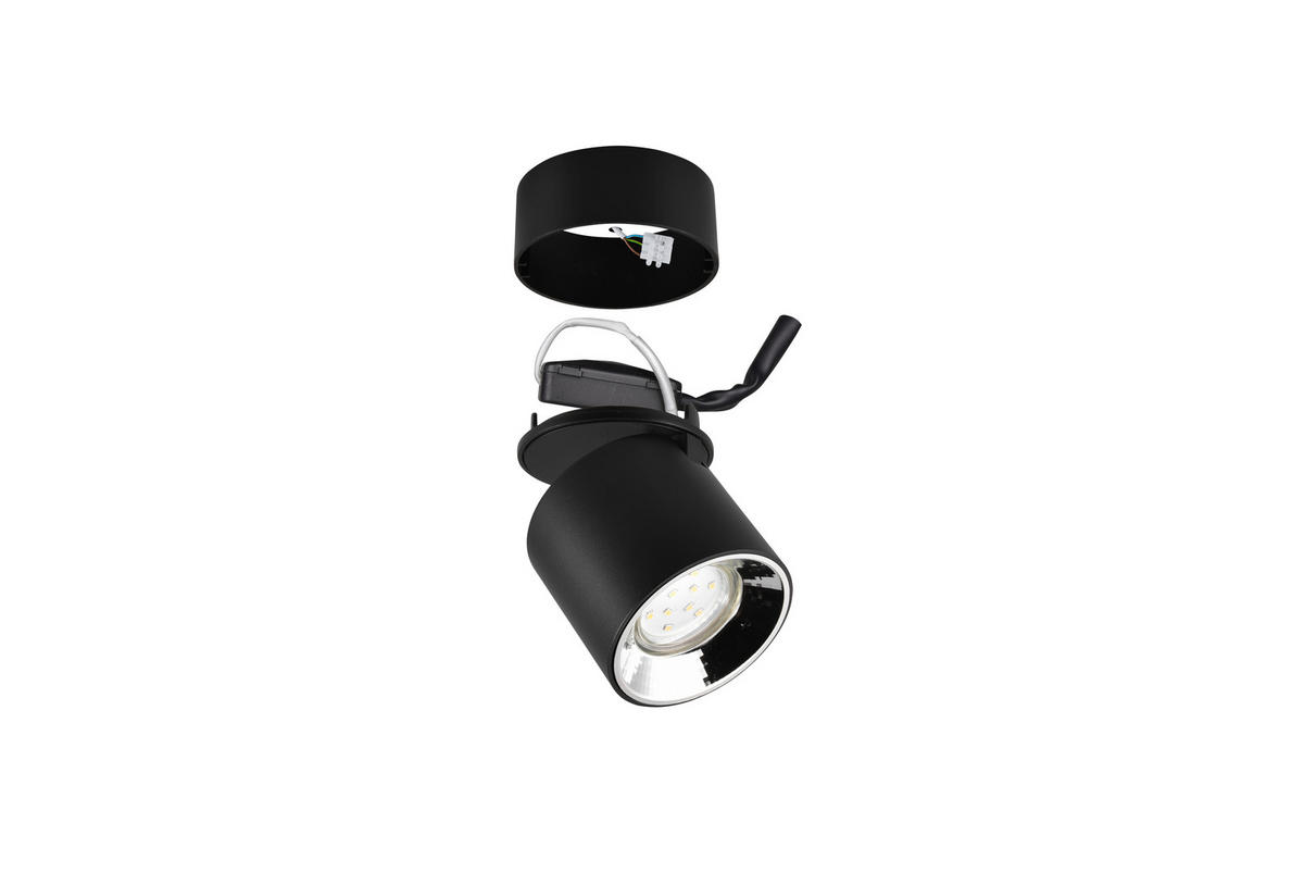 STRAHLER - Schwarz, Basics, Metall (8,7/12cm) - Trio Leuchten