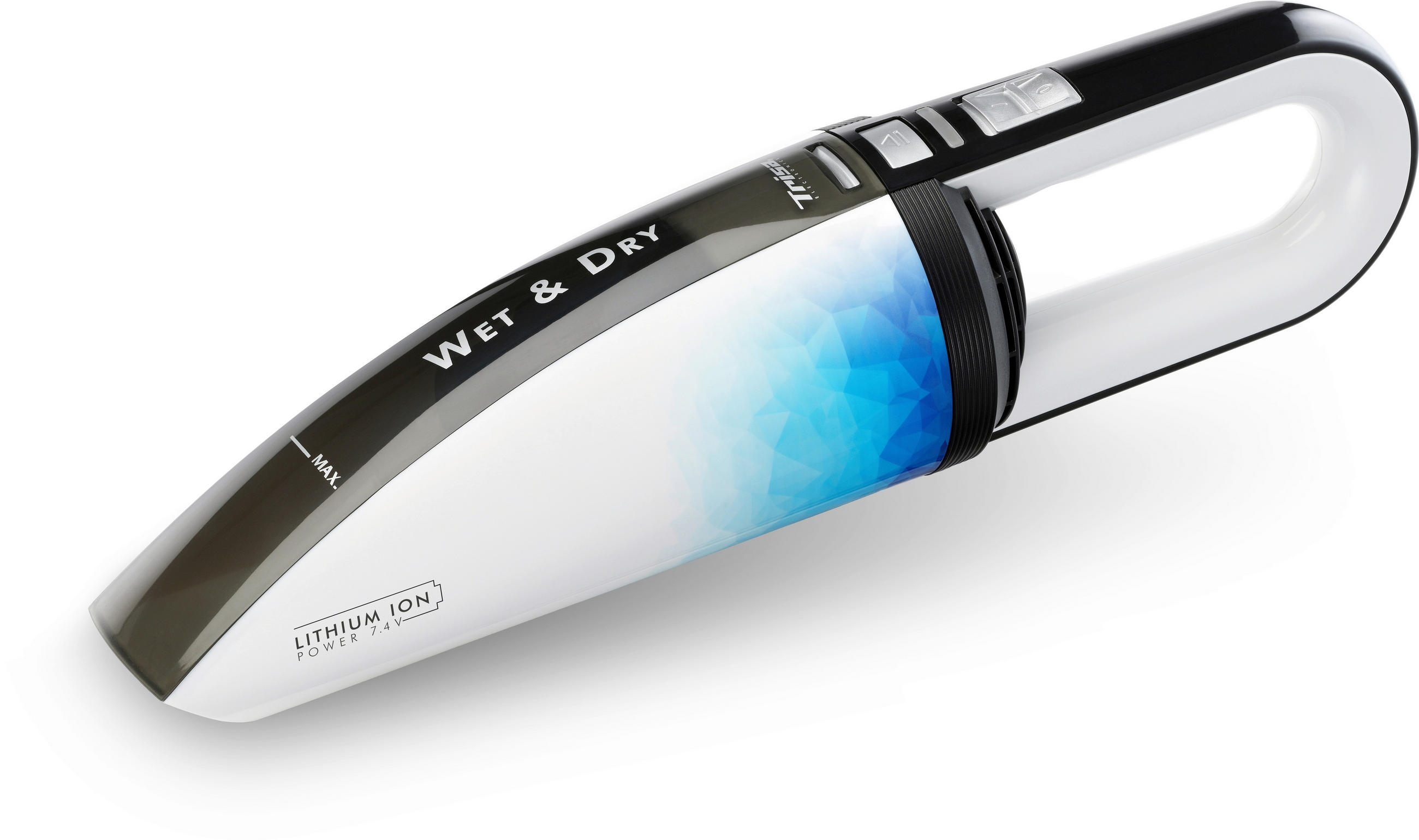 HANDSTAUBSAUGER Quick Clean Classic T8519  - Weiß, Design, Kunststoff (44/10/10cm) - Trisa Electronics