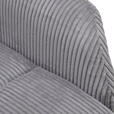 RELAXSESSEL in Metall, Textil Grau, Schwarz  - Schwarz/Grau, Trend, Textil/Metall (73/111-77/82-160cm) - Xora