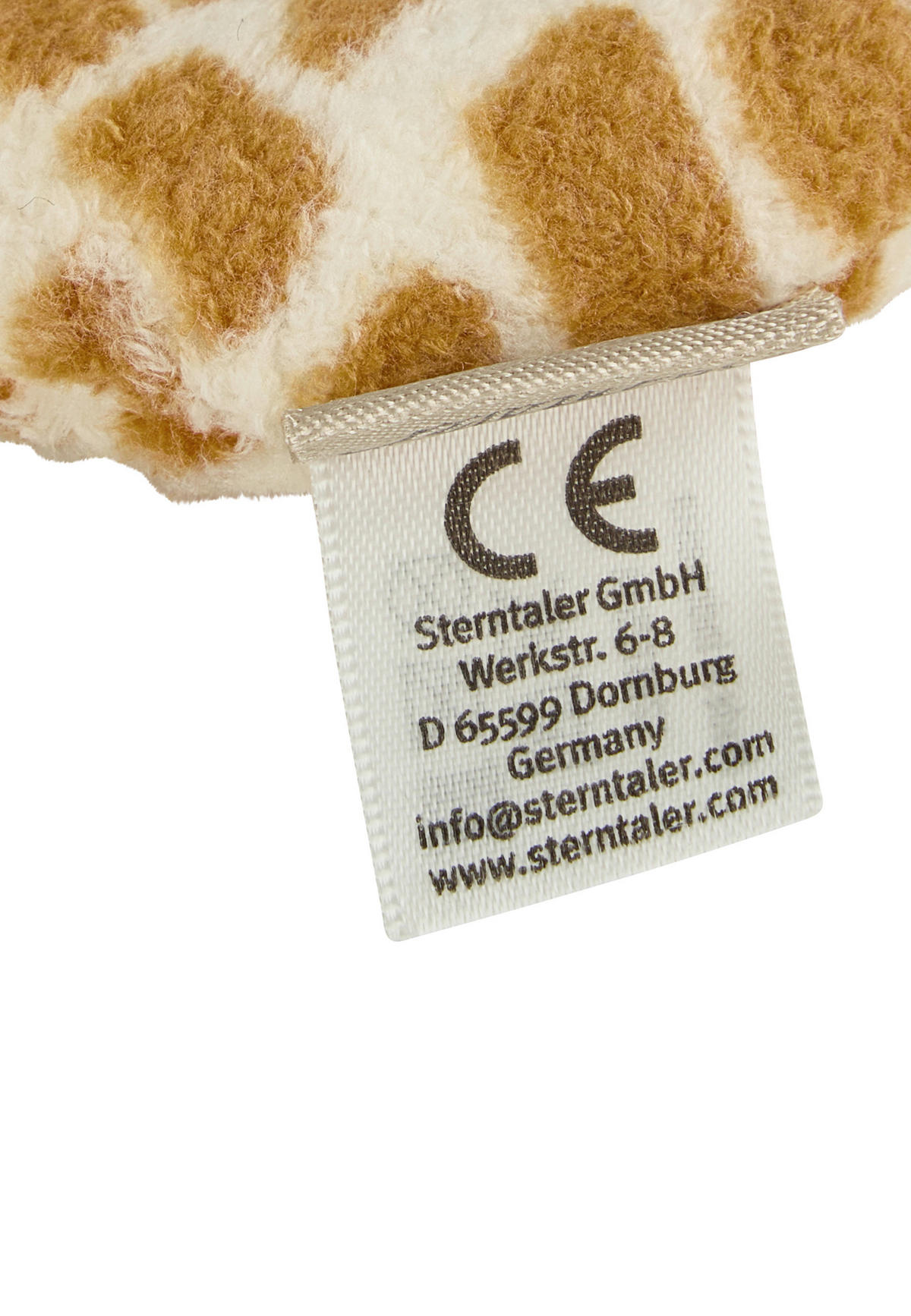 GREIFLING Giraffe Kaya  - Dunkelgelb, Basics, Textil (14/9/6cm) - Sterntaler