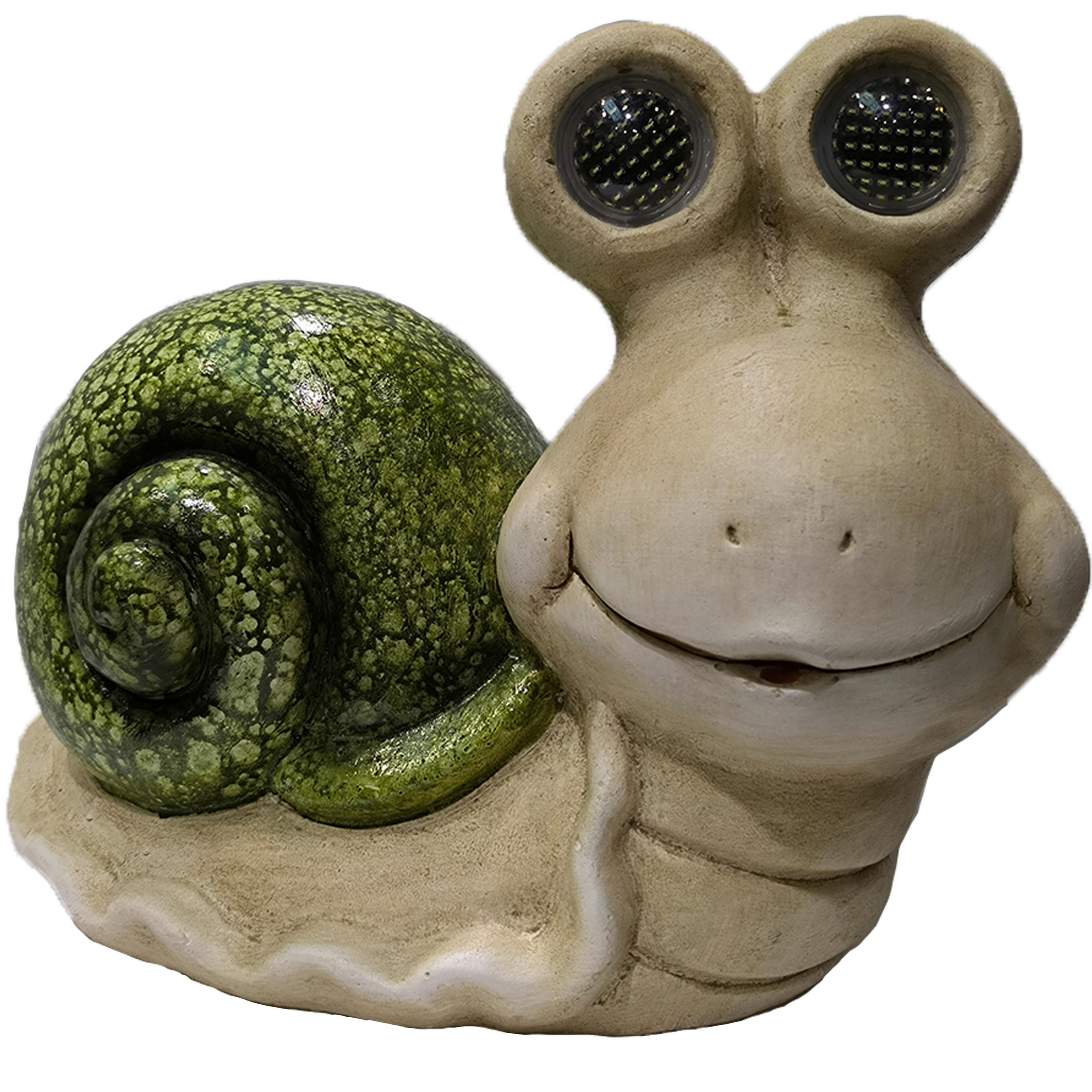 DEKORATIONSSNIGEL - grön/brun, Lifestyle, sten (31,5/18/24,5cm)