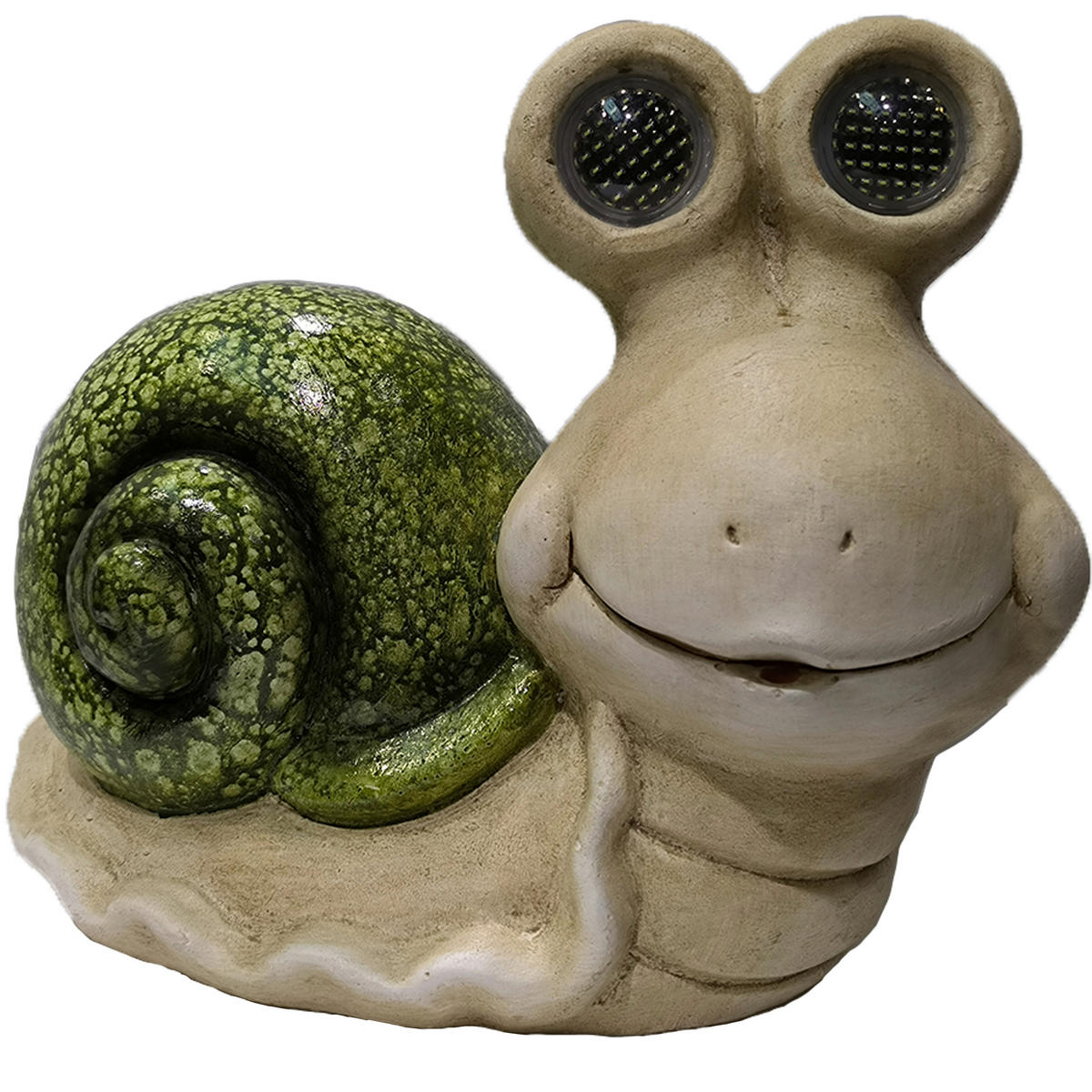 DEKORATIONSSNIGEL - grön/brun, Lifestyle, sten (31,5/18/24,5cm)