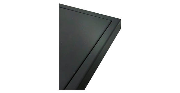 REGAL 25/119/25 cm Schwarz - Schwarz, Basics, Metall (25/119/25cm) - Carryhome