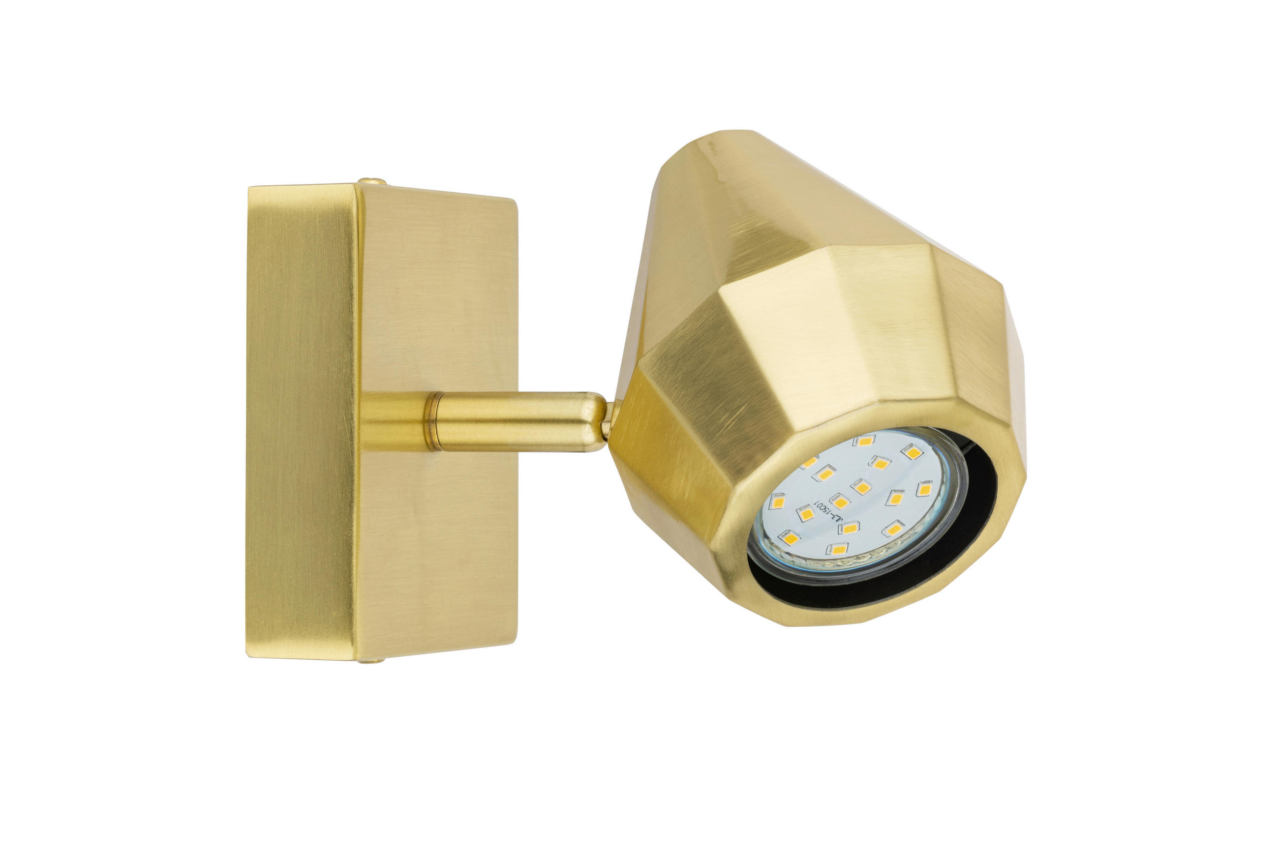 WANDLEUCHTE 15/10/13 cm  - Messingfarben, Trend, Metall (15/10/13cm) - Collett's Monde