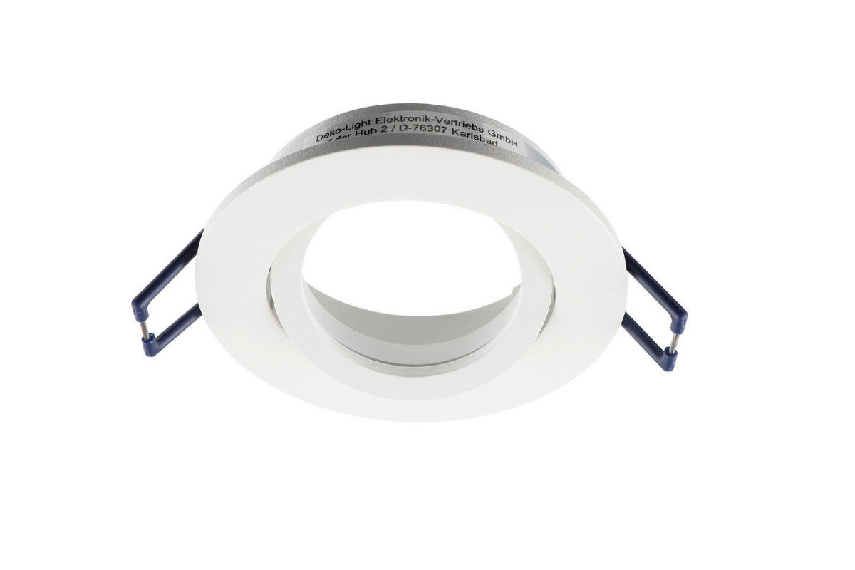 EINBAUSPOT Samsola 9,5/2,3 cm   - Weiß, Basics, Metall (9,5/2,3cm)