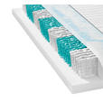 TASCHENFEDERKERNMATRATZE 90/200 cm Höhe ca. 25 cm  - KONVENTIONELL, Textil (90/200cm) - Xora