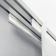PANEELWAGEN  - Alufarben/Weiß, Design, Kunststoff/Metall (60/3.7cm) - Homeware