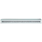 WANDBOARD Silberfarben  - Silberfarben, Trend, Glas/Holzwerkstoff (70/6/16cm) - Xora