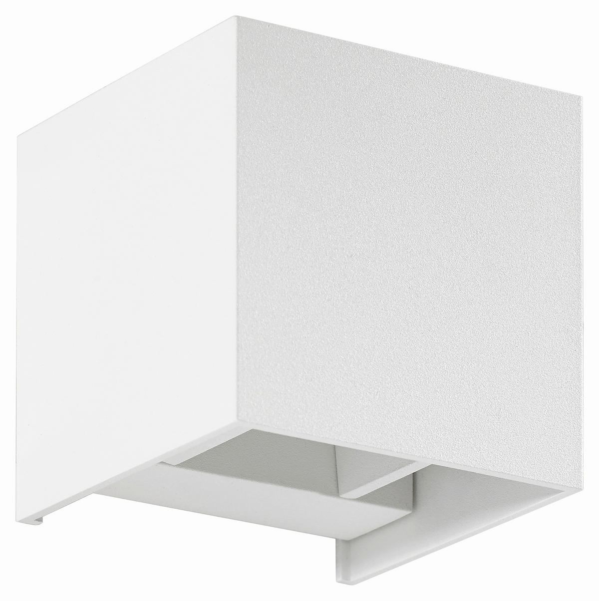 LED-AUßENLEUCHTE   - Weiß, Design, Metall (10/10/10cm) - Helestra
