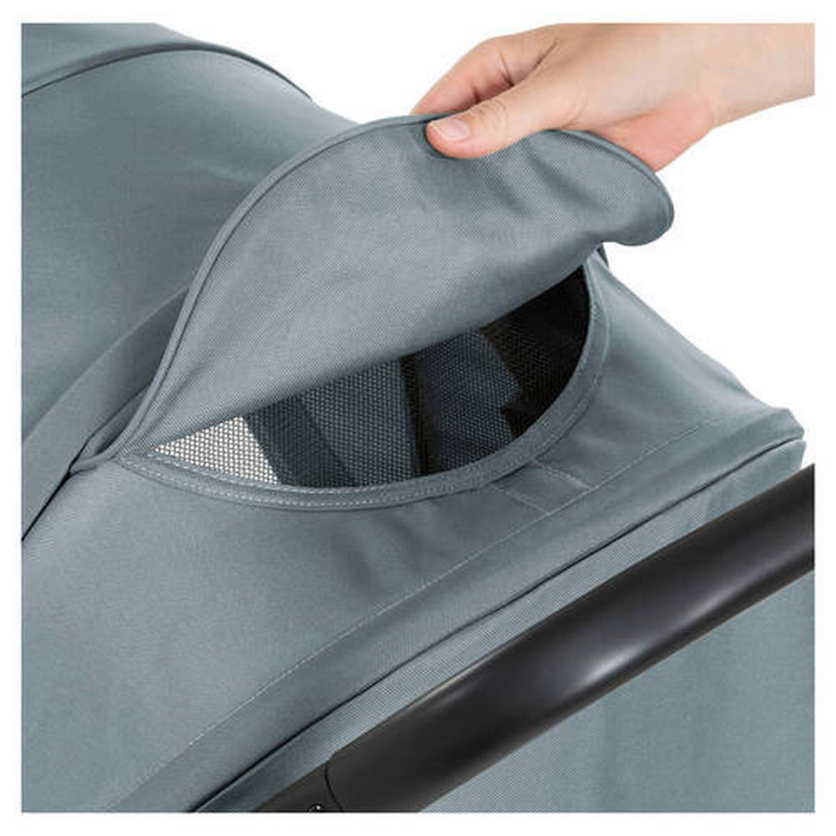 BUGGY RAPID 4 D  - Schwarz/Mintgrün, Basics, Textil (92/57/110cm) - Hauck