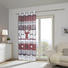 ÖSENSCHAL black-out (lichtundurchlässig) 140/245 cm - Rot/Grau, Trend, Textil (140/245cm) - Esposa