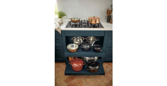 EINBAUKÜCHE   - Basics, Holzwerkstoff - Novel