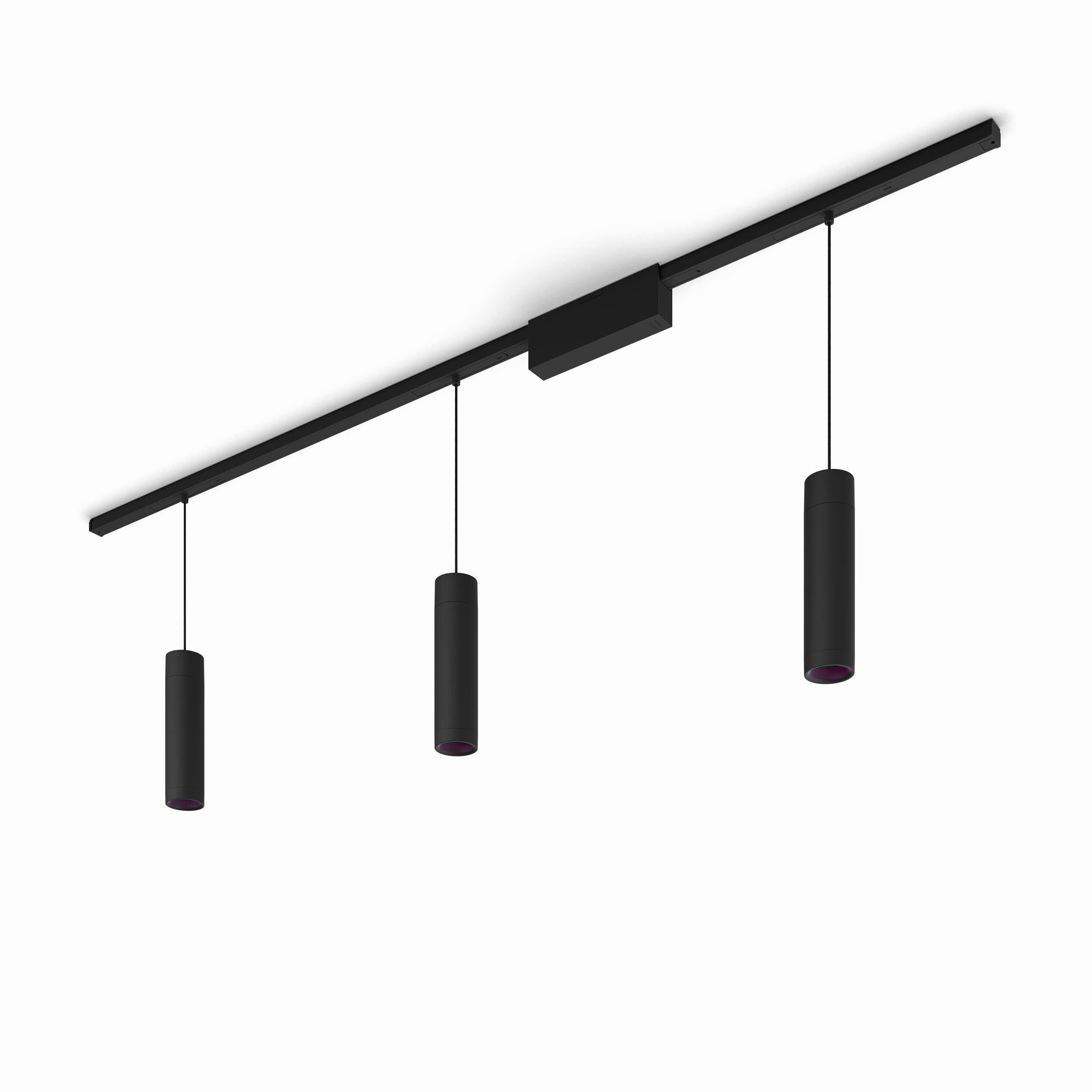 SCHIENENSYSTEM Perifo 171,5/28,8/2,6 cm   - Schwarz, Basics, Metall (171,5/28,8/2,6cm) - Philips HUE